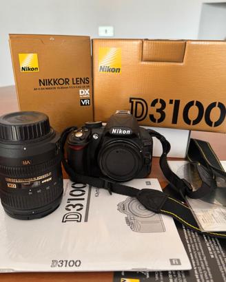 Nikon D3100 + Nikkor 16/85 mm