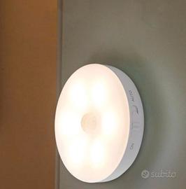 Set di luci LED ricaricabili, sensore di movimento