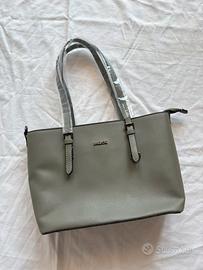 Borsa LabelRose verde cachi