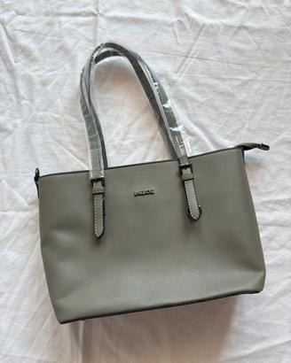 Borsa LabelRose verde cachi