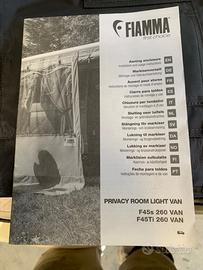 Veranda Fiamma privacy room light van