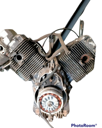 Motore e cambio Moto Guzzi 750 ntx
