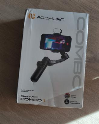 Gimbal AOCHUAN Smart X Pro Combo 1 NUOVO