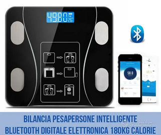 Bilancia pesapersone intelligente bluetooth 180kg