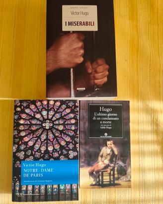 Lotto Libri Hugo I Miserabili 