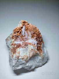 Siderite su Barite e Pirite 