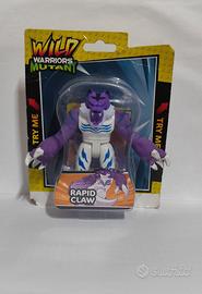 Wild Warriors Mutant - Action Figure Rapid Claw di