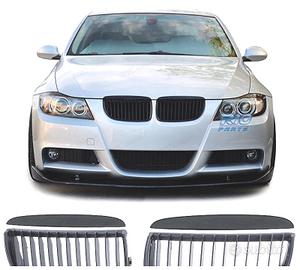 GRIGLIE BMW E90 E91 05-08 LOOK M NERO OPACO