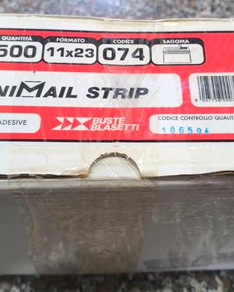 Buste autoadesive UniMail Strip 400 PZ (circa)