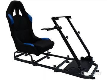 SIMULATORE AUTO RACING SEAT GAMING