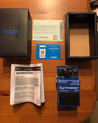 Pedale Boss SY-1 come nuovo