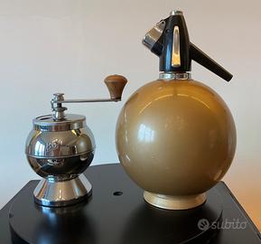Sifone Seltz/soda +macinapepe space age anni 50/60