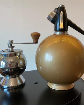 Sifone Seltz/soda +macinapepe space age anni 50/60