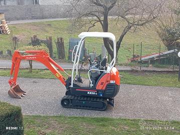 Mini escavatore Kubota 