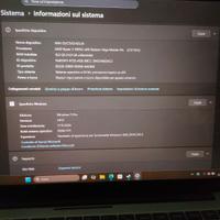 PC portatile 15.6"- 16GB RAM