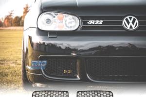 GRIGLIE VOLKSWAGEN VW GOLF 4 97-03 LOOK R32 NERO