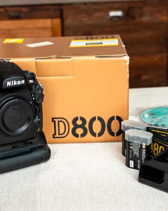 NIKON D800 FULL FRAME 36MP + EXTRA