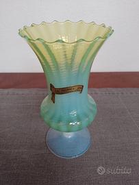 vaso vetro iridescente Empoli 