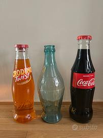 Bottiglie pubblicitarie CRODINO e COCA-COLA
