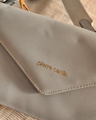 Borsa pierre cardin azzurra tracolla