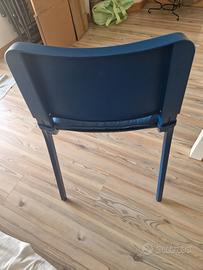 4 sedie con cuscino ikea pari al nuovo