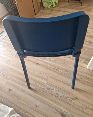 4 sedie con cuscino ikea pari al nuovo