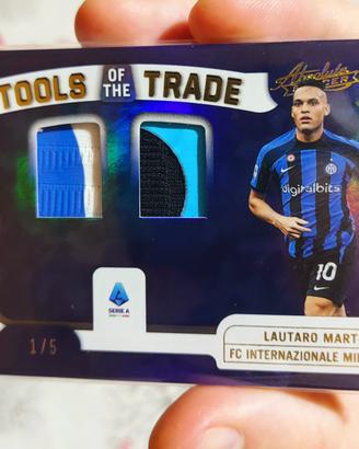 Carta Panini Lautaro Martinez 1/5 Inter