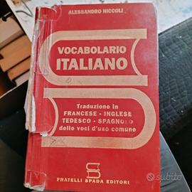 vocabolario italiano 