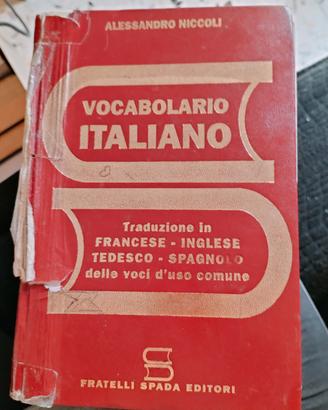 vocabolario italiano 