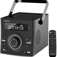 Radio CD Boombox 20W con batteria ricaricabile