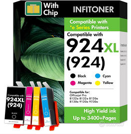 924XL Multipack 4 cartucce