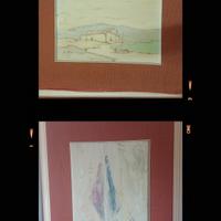 Coppia di dipinti di Mario Lupo 