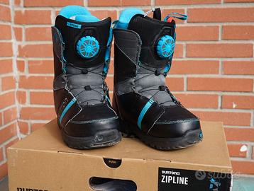 Scarponi Snowboard Burton Zipline taglia 36,5