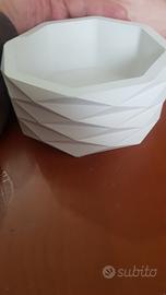 vaso in gesso