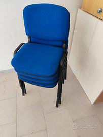Sedie ufficio 4pz.