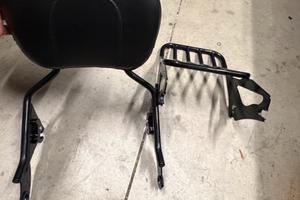 Sissy bar e portapacchi Harley Davidson touring