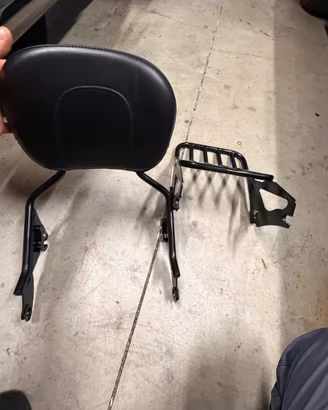 Sissy bar e portapacchi Harley Davidson touring
