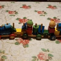 Trenino in legno