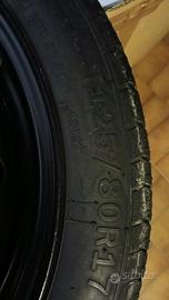 Ruotino per auto T125/80 R1