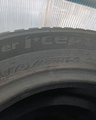 4 Pneumatici Invernali 175/65 R14 82T in ottime co