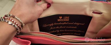 Borsa Moschino fucsia
