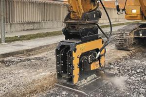 Piastra vibrante 70/100 q.li