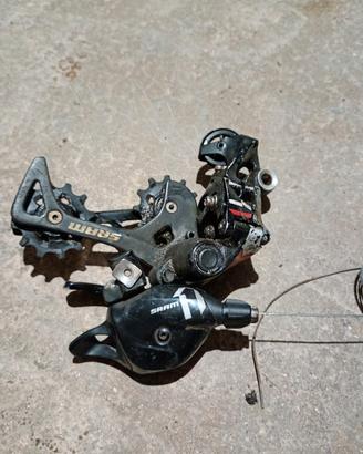 cambio e comando 11v sram x01 e gx
