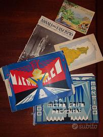 Cataloghi e libri epoca fascismo , grafica futuris