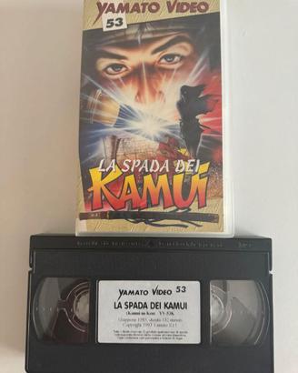 La spada dei Kamui VHS Yamato Video 53