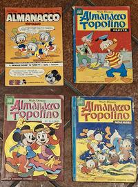 Lotto Almanacco Topolino (n. 164-215-222-309)