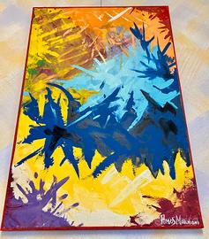 Astratto verticale colorato