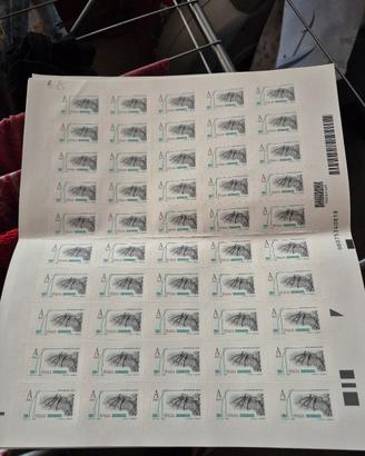 50 francobolli da 4,85 euro nuovi
