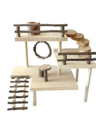 parco giochi artigianali per criceti e petauri 