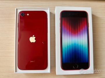 iPhone SE Apple 128 GB 3a Generazione PRODUCT RED